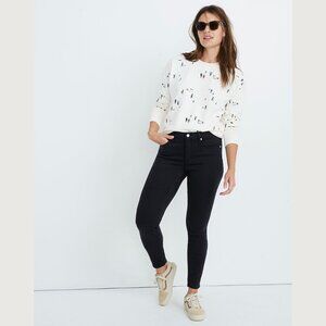 ❄️ SALE! NWT Madewell 9" Mid-Rise Skinny Jeans Lunar Wash TENCEL Denim Edition
